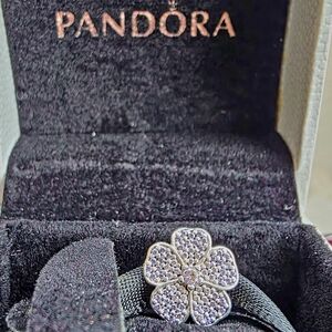 Pandora Sterling Silver Primrose Charm